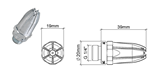 Buse de soufflage en zinc - G1/4"