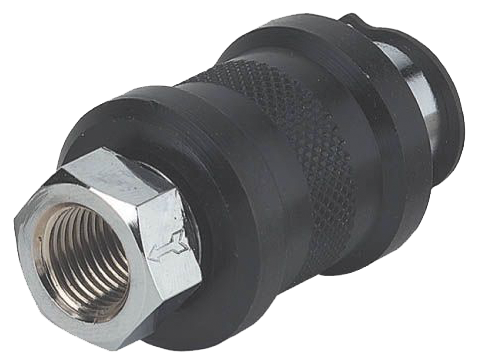 Vanne coulissante 3/2 - Laiton chromé - 1/2" FF - 0 à 10 bar