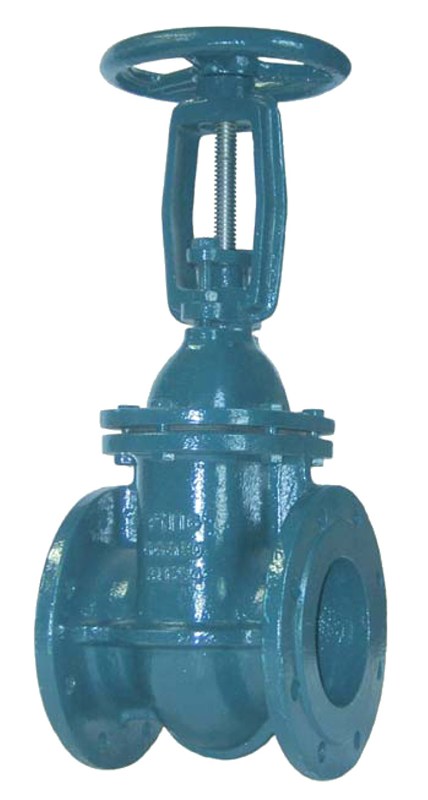 Vannes à opercule - Fonte GGG50 - Inox - DN400 - A brides GN16 - (+)120°C - Cde manuelle