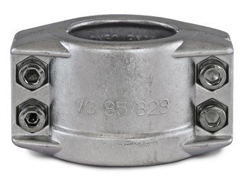 Jeu de coquilles - Aluminium - DN100 - 114 x 119 mm