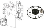 Repairing kit for electric drip leg drain BEKOMAT 13 and 13CO