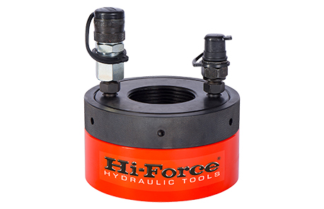76.09 tonne (746.44Kn) capacity hydraulic tensioner nut for M56 x 5.5 bolt size