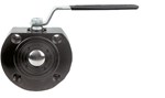 Ball valve - Steel body - PTFE - DN25 - Wafer GN40 - PN40 - 2/2 - Fire Safe - 180°C