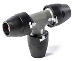 Tee union fitting - PA - Tube ext. Ø : 40mm - 16bar - 65°C