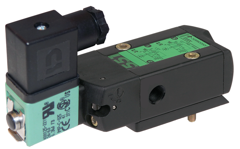 Electrodistributeur NAMUR ASCO Série 551 - 3/2 ou 5/2 - NF - 24/DC - G 1/4"