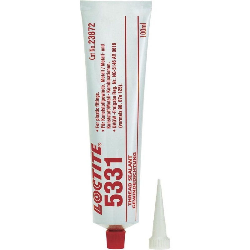 Thread Sealant - low strength - gaz and liquids - 100ml - DVGW