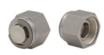 Raccord à double bague de comp. pour tubes inox - Bouchon Type SP - Inox - 1/8" - +455°C