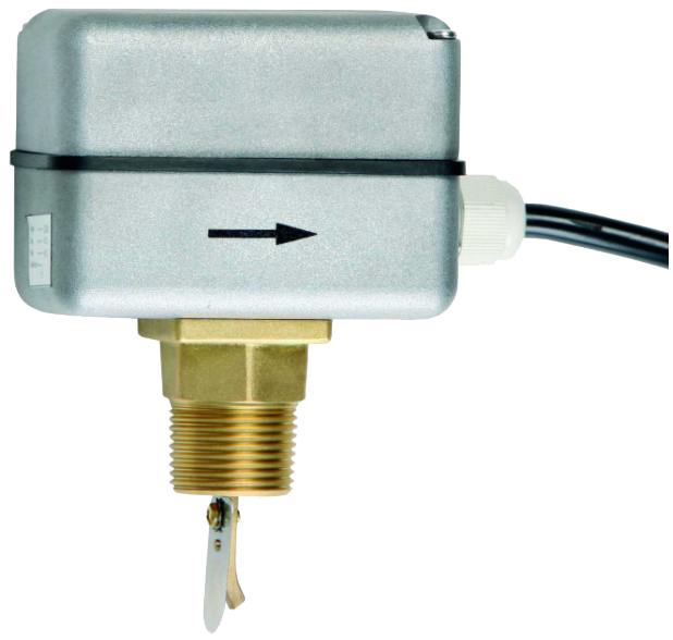 Flow monitor - Galvanizes aluminum - Brass - PN10 - 110°C - IP64 - For pipes: from 1" to 8"