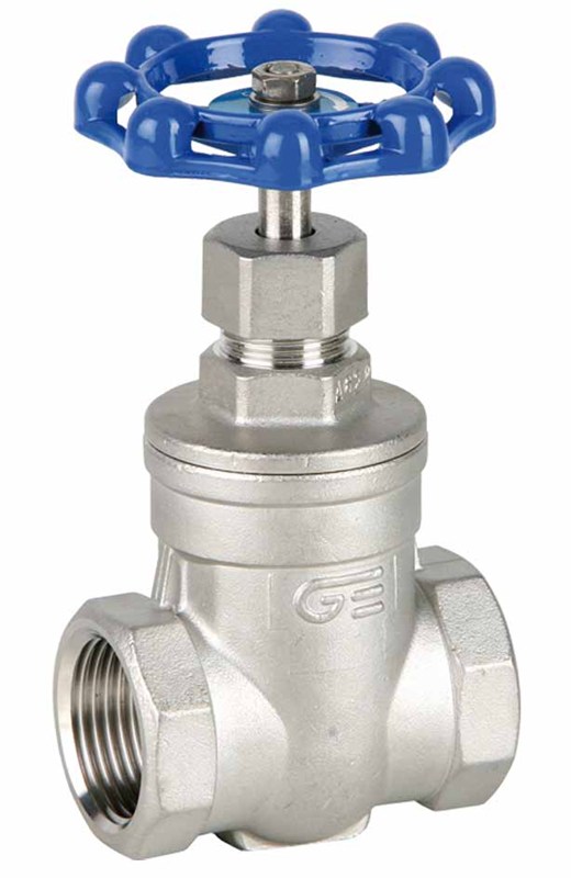 Gate valve - Stainless Steel body - G 1/2" - PN16 - 180°C