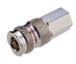 Raccords rapides NORGREN Série 237 pour tuyaux - coupleurs - laiton nickelé - 1/2" F - max : 35 bar