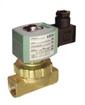 ASCO Solenoid valve Serie 220 - Brass body - PTFE - 2/2 - NC - G3/4'' - 230/50
