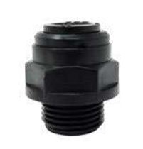 Raccord droit G1/2" pour tuyau dia 8 mm