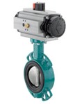 Butterfly valve - GGG40/EPDM/CF8M - DN500 - WAFER GN10/16 ANSI150 - PN10 - Pneumatic double acting