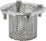 Strainer for check valve - 304 Stainless Steel body - DN200 - Flanges GN10 - 6000 µm - (+)200°C