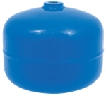 Air Resevoir - 0,5 liter - Peinted steel - 2x G1/2" F - 11bar - +60°C