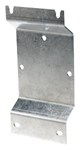 Équerre de fixation murale standard, inox AISI 316L/1.4404