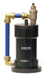 FINDEVA Pneumatic knocker - Anodised aluminium - Ø6mm - 10 impacts/min - 100 to 280 Nm - 3,3l/impact