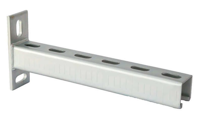 Console murale Strut 300 mm - rail 41 x 41mm