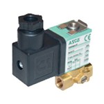 Electrovanne ASCO Série 356 - Laiton - FPM - 3/2 - NO - G1/8'' - 24/DC - Sans commande manu