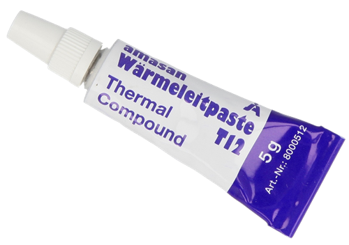 Pâte thermo-conductrice AMASAN pour sondes avec doigts de gant - 5 gr - +200°C