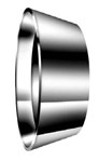 Bague avant pour raccord à double bague de comp. pour tubes inox - Type SFF - Inox - 6mm - +455°C