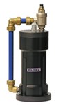 FINDEVA Pneumatic knocker - Anodised aluminium - Ø6mm - 10 impacts/min - 50 to 196 Nm - 2l/impact