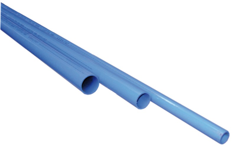 Tuyauterie en alu - Bleu - 4m - Ø ext.: 16mm - 16bar - (-)30°C à 80°C