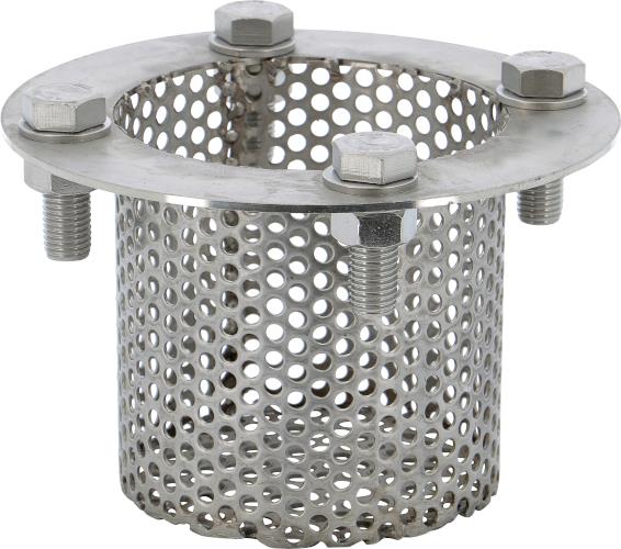 Crépine pour clapet anti-retour - Inox 304 - DN50 - A brides GN10/16 - 6000 µm - (+)200°C