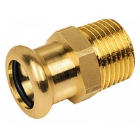 Manchon en bronze à sertir Ø 3/4" M x 22