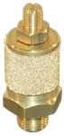 MetalWork Ehaust port regulator with brass silencer - G1/4"M - 0 to 12 bar