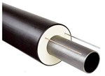 Tube pré-isolé acier Logstor DN100 avec fils d'alarme