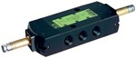 Spool valve without coil - 5/3 CF - G1/2" - Solenoid Air operated - Spring return - With gaskets