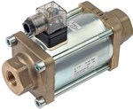 ASCO Solenoid valve Serie 287 - Brass body - FPM - 2/2 - NC - G1'' - 230/50