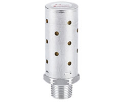 Silencieux incolmatables - filetage mâle R 3/4" - débit max. 3060 l/min