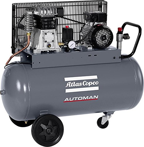 Compresseur à piston - 215 l/min - 50 l - 10bar - 2 cylindres - 1 étages - 1x  2,2 kW - 230 Vac