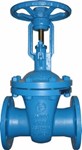 Gate valve - Cast Steel body - Stainless Steel - DN400 - Flanges GN10 - (+)400°C - Manually operated