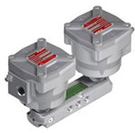 PILOT OPERATED SOLENOID VALVE-5/2-WITH MANUAL OPERATOR-1/4" (DN8)-NPT (ANSI 1.20.3)-ORIFICE: 6,0-…