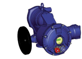 Servomoteur antidéflagrant quart de tour BERNARD CONTROLS - Modèle SQX 18 - 400V 50Hz 3Ph