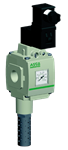 3/2 Quick Exhaust valve + Slow start 2/2 ASCO Serie 651 - Solenoid air pilot - G1/4" - 3,8 to 10 bar