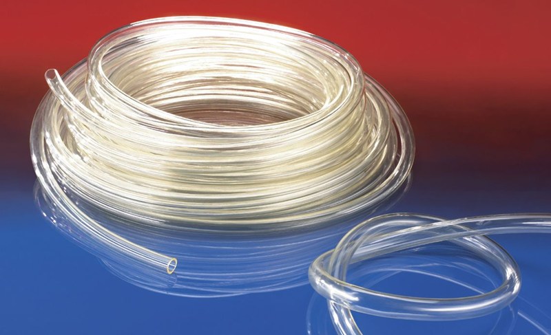 Flexible Norres PROTAPE 330 AS en PU antistatique - 25x30mm - Transparent - Vide: 0,54bar - L: 10m