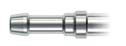 About à passage libre - Diamètre de passage 3 mm - Pour tuyau en caoutchouc 6 mm de diamètre int.
