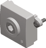 Plaque d'adaptation ASCO pour série 651/652/653 - Requis pour utiliser les mano et pressostats G1/8"