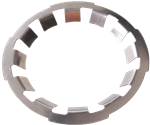 Lot de 10 griffes pour tubing F-Line pour diamètre 25 mm