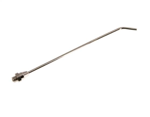 Extension pipe, bent, 260 mm for blow gun