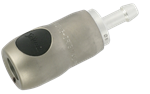 STAUBLI quick-release coupling - RSI - Fluted fitting Ø10mm - 8mm - Stainless Steel - NBR - 16 bar