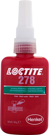Green High Strength Threadlocker - Prevents loosening of screwed systems - 50ml