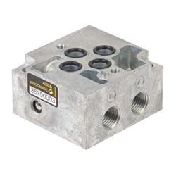 SERIES 261 AND 262 POPPET VALVE 3/2 AND 4/2 SUBBASE FOR 4/2 POPPET VALVE SERIES 261 SINGLE WITH SI…
