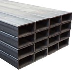 Tube rectangulaire - Acier - Soudé électriquement - Dimensions : 100 x 60 x 3 mm