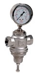 Pressure reducing valve - 316 Stain.Steel body - FPM/PTFE - G3/4" FF - Downstream Press.: 1 to 6bar