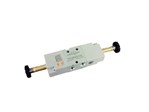 Spool valve - 3/2 Bi - G1/2" - Solenoid air operated and return - With gaskets
